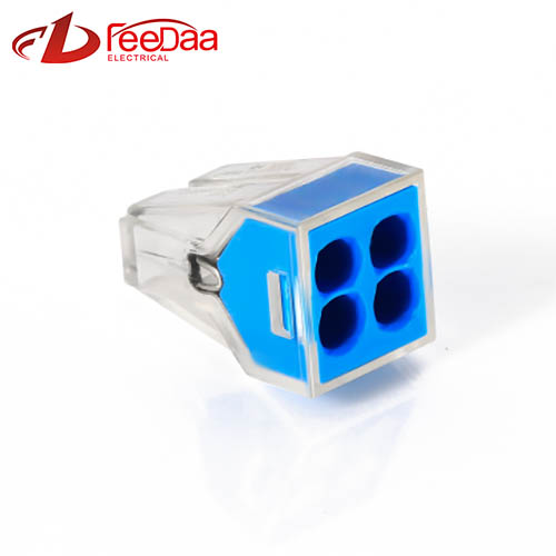 Переваги WAGO 773 Series Quickly Wire Connector | 1 вхід 3 вихід PCT-104