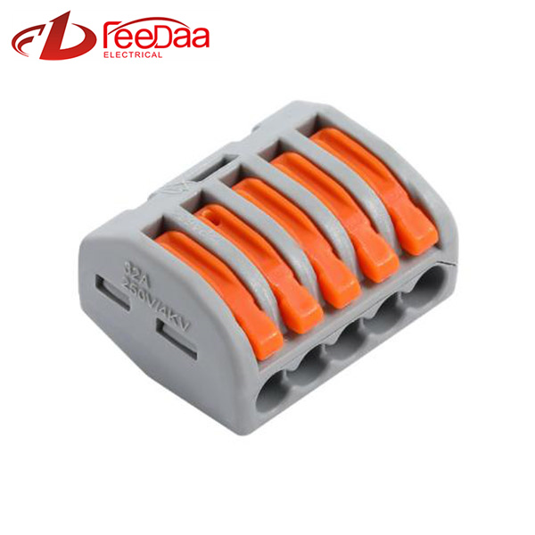 WAGO 222 Серія Quickly Wire Connector | 1 вхід 4 виходи PCT-215