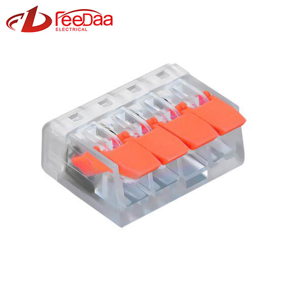 WAGO 221 Серія Quickly Wire Connector | 1 вхід 3 вихід PCT-414