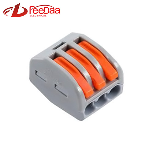 WAGO 222 Серія Quickly Wire Connector | 1 вхід 2 виходи PCT-213