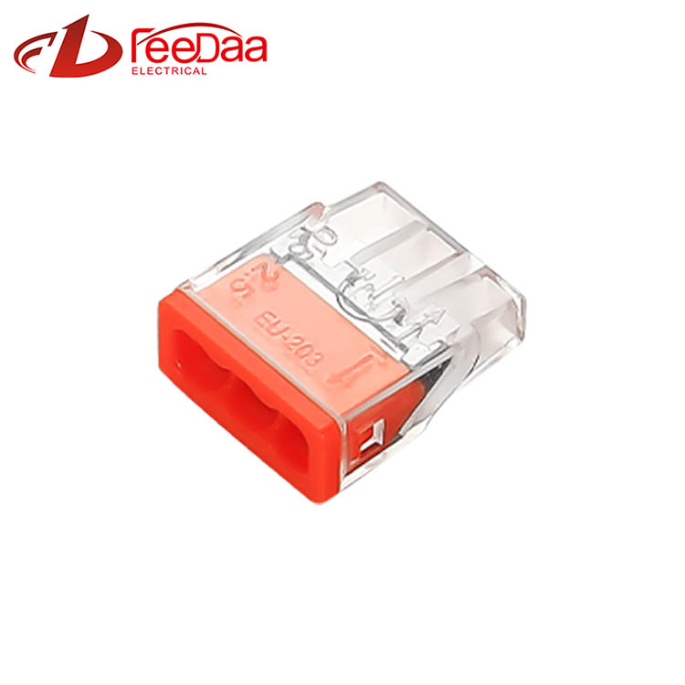 WAGO 2273 Серія Quickly Wire Connector | 1 вхід 2 виходу EU-203