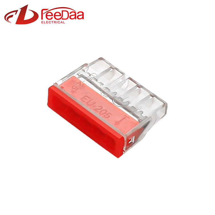 WAGO 2273 Серія Quickly Wire Connector | 1 вхід 4 вихід EU-205